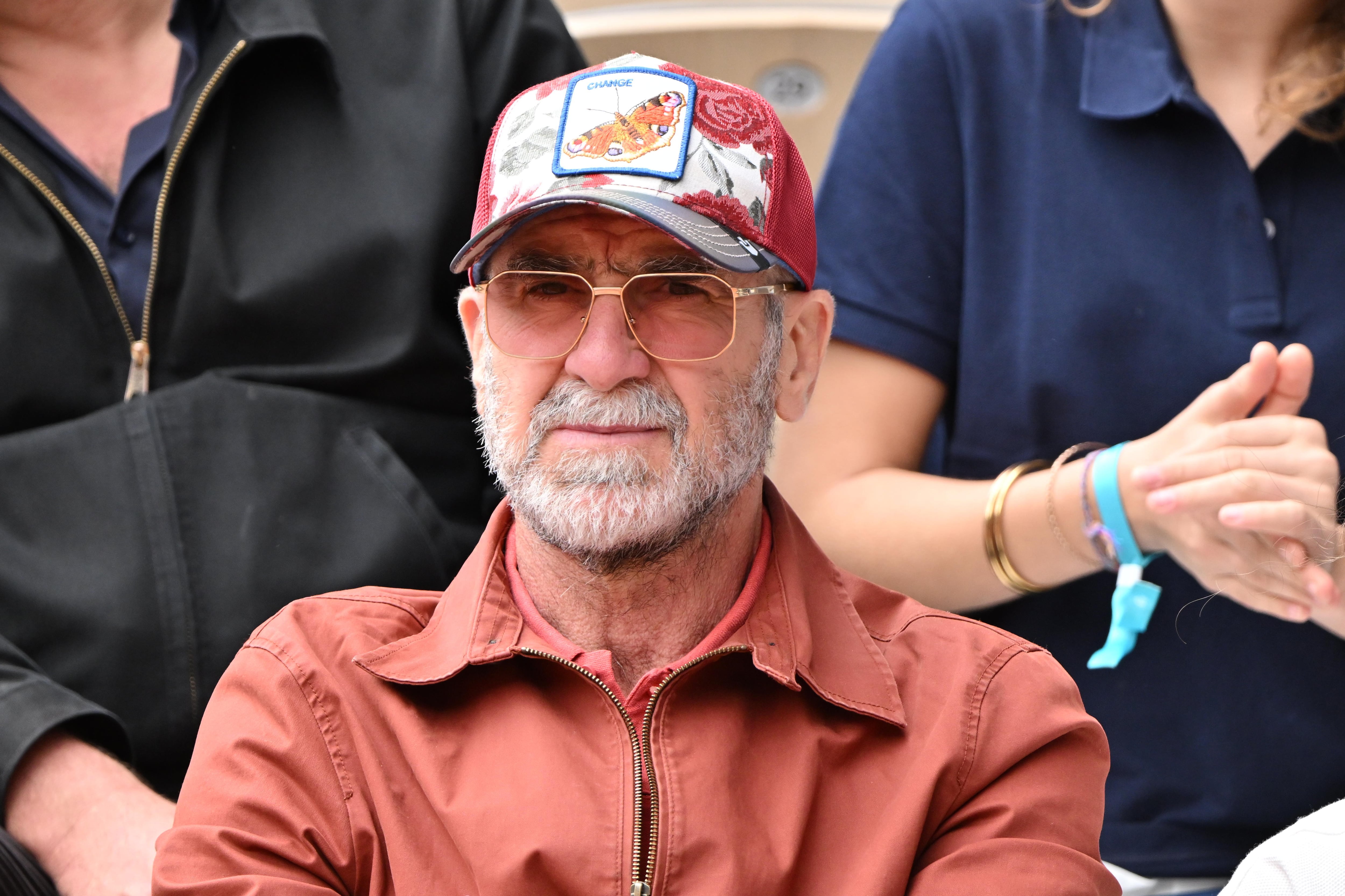 Cantona en la Philippe-Chatrier de Paris