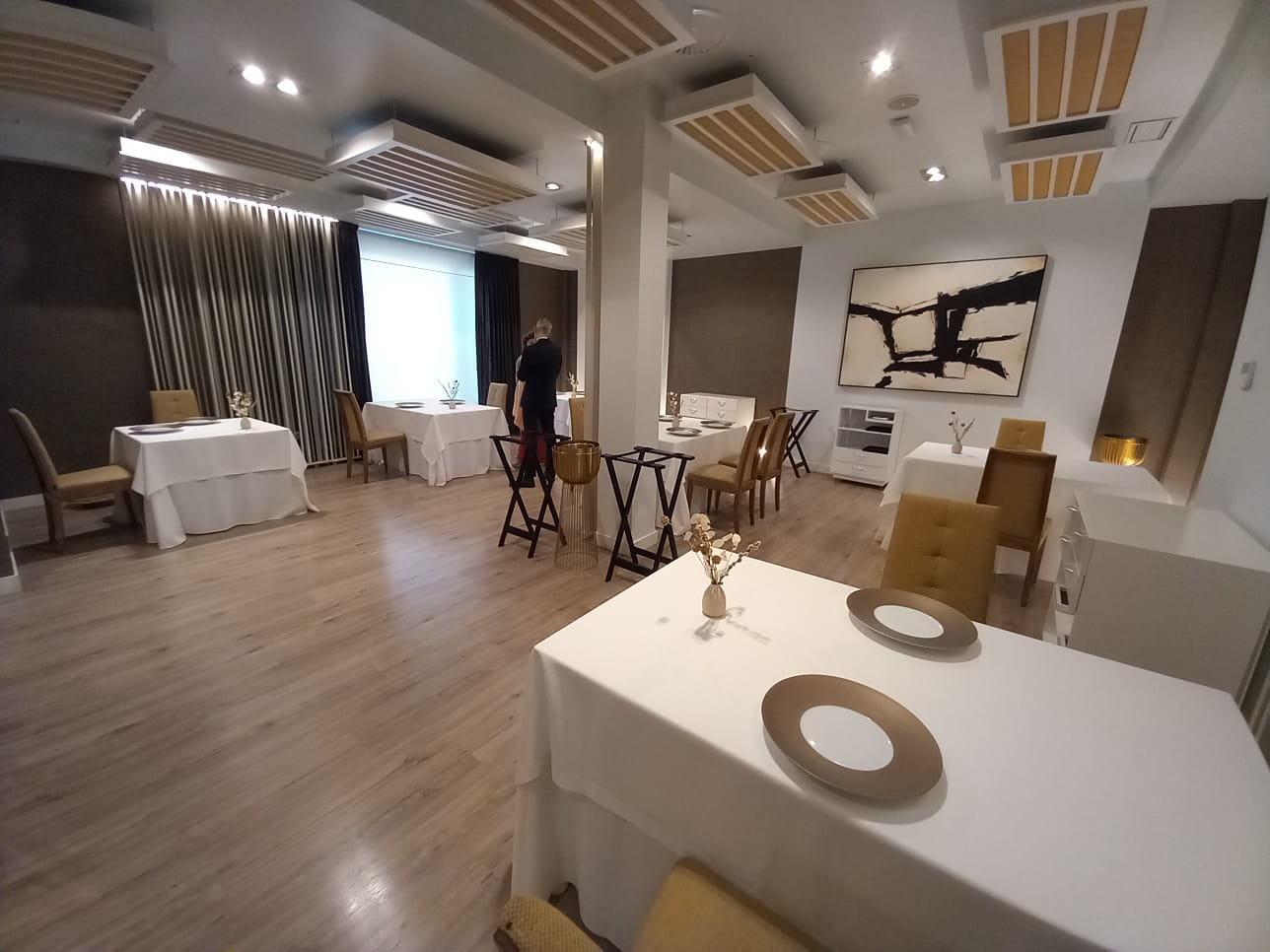 Interior del restaurante Mantúa, en Jerez