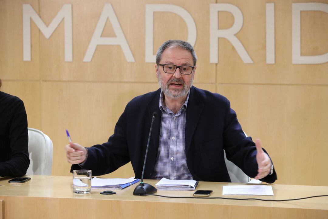 El delegado de Seguridad, Salud y Emergencias de Madrid, Javier Barbero. 