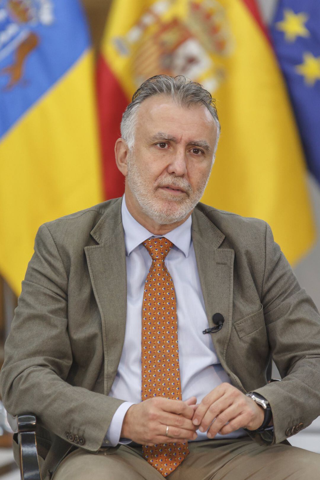 El presidente de Canarias, Ángel Víctor Torres