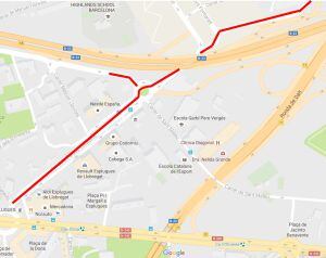 La zona afectada pel pla Caufec