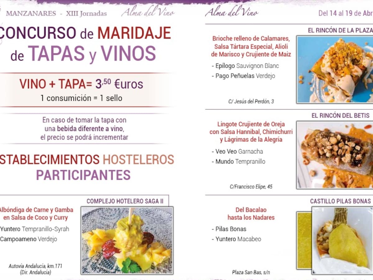 Manzanares celebra las jornadas “Alma del Vino” con un amplio programa enológico, gastronómico y cultural