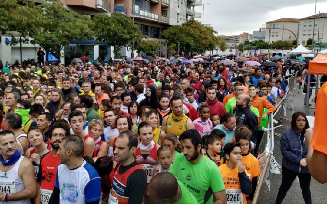 Participantes en la carrera en la edición de 2018.