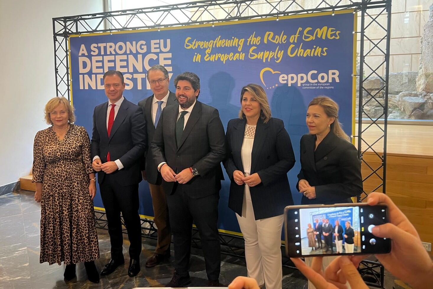 Cartagena se convertirá en el centro de la industria defensiva con el programa Caetra y con el anuncio que ha hecho el presidente del Gobierno Regional, Fernando López Miras para ayudar a las empresas del sector