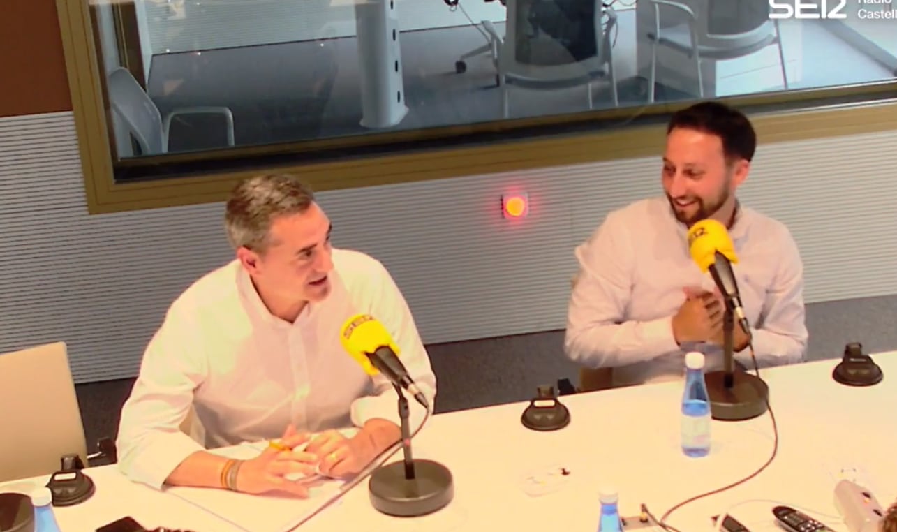 Antonio Ortolá (Vox) y Sergio Toledo (PP) en la Tertulia de Radio Castellón