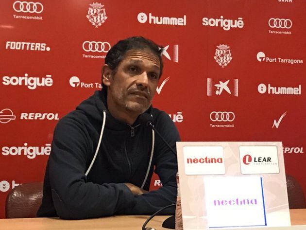 Toni Seligrat en sala de prensa