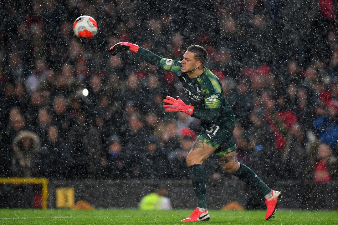 Ederson en Old Trafford