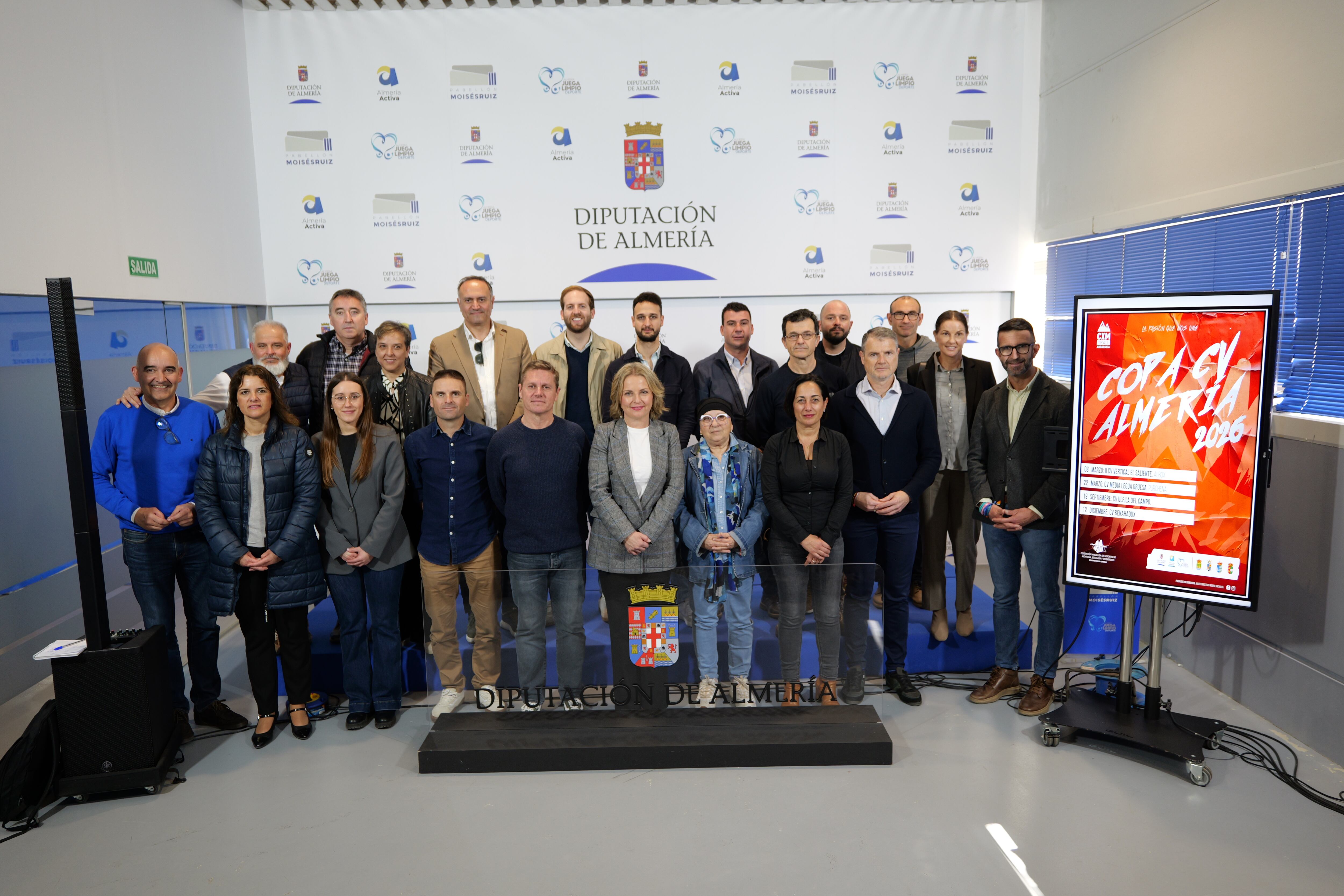 Diputación presenta los circuitos provinciales de carreras por montaña 2026.