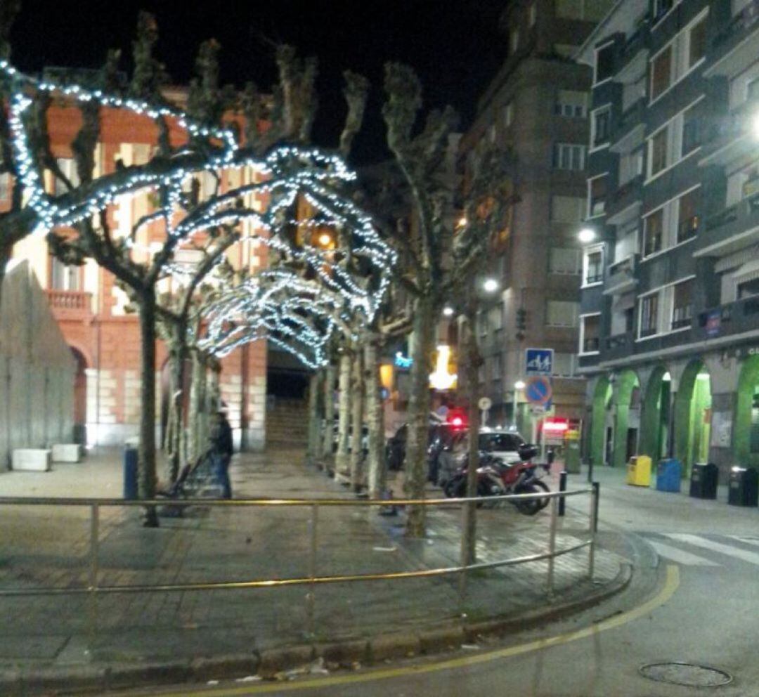 La iluminación navideña de Eibar este año será menor