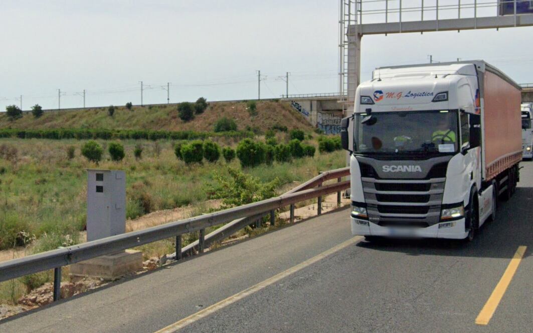 Radar en la AP-7 a la altura de Torreblanca