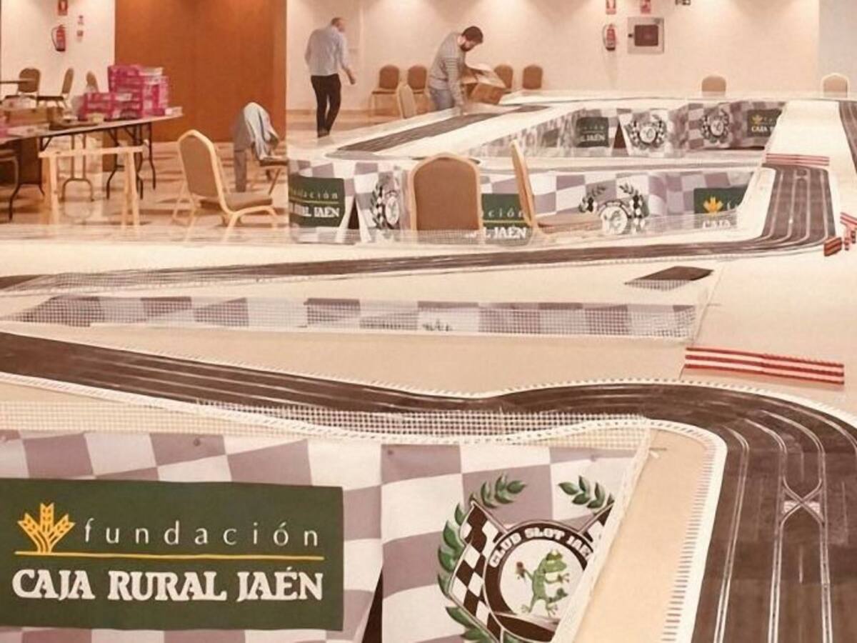 La previa al campeonato de España de Scalextric se celebra en Jaén
