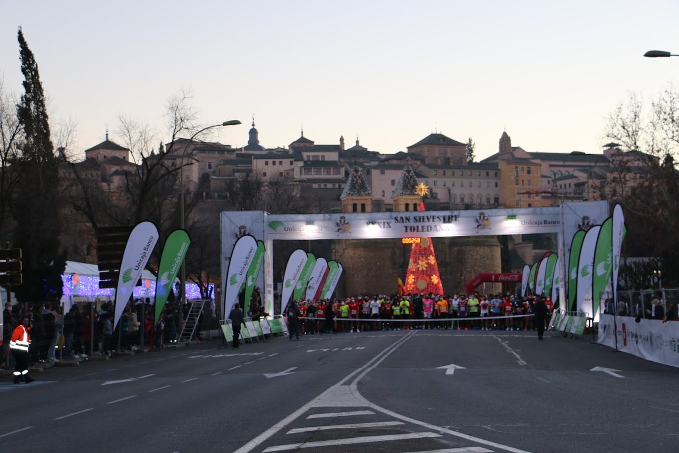 Imagen de archivo de la carrera popular de la San Silvestre toledana