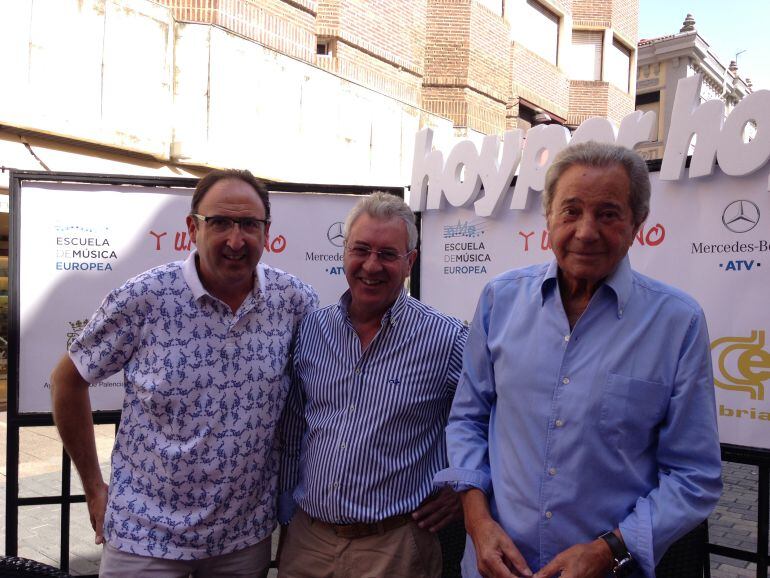 Alfonso Polanco, Eduardo Margareto y Arturo Fernández