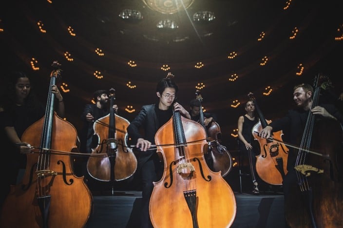 Ilustración de la exposición &quot;Symphony, un viaje al corazón de la música&quot;