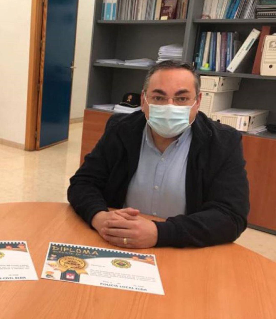 Concejal de Seguridad Ciudadana de Elda, Enrique Quílez 