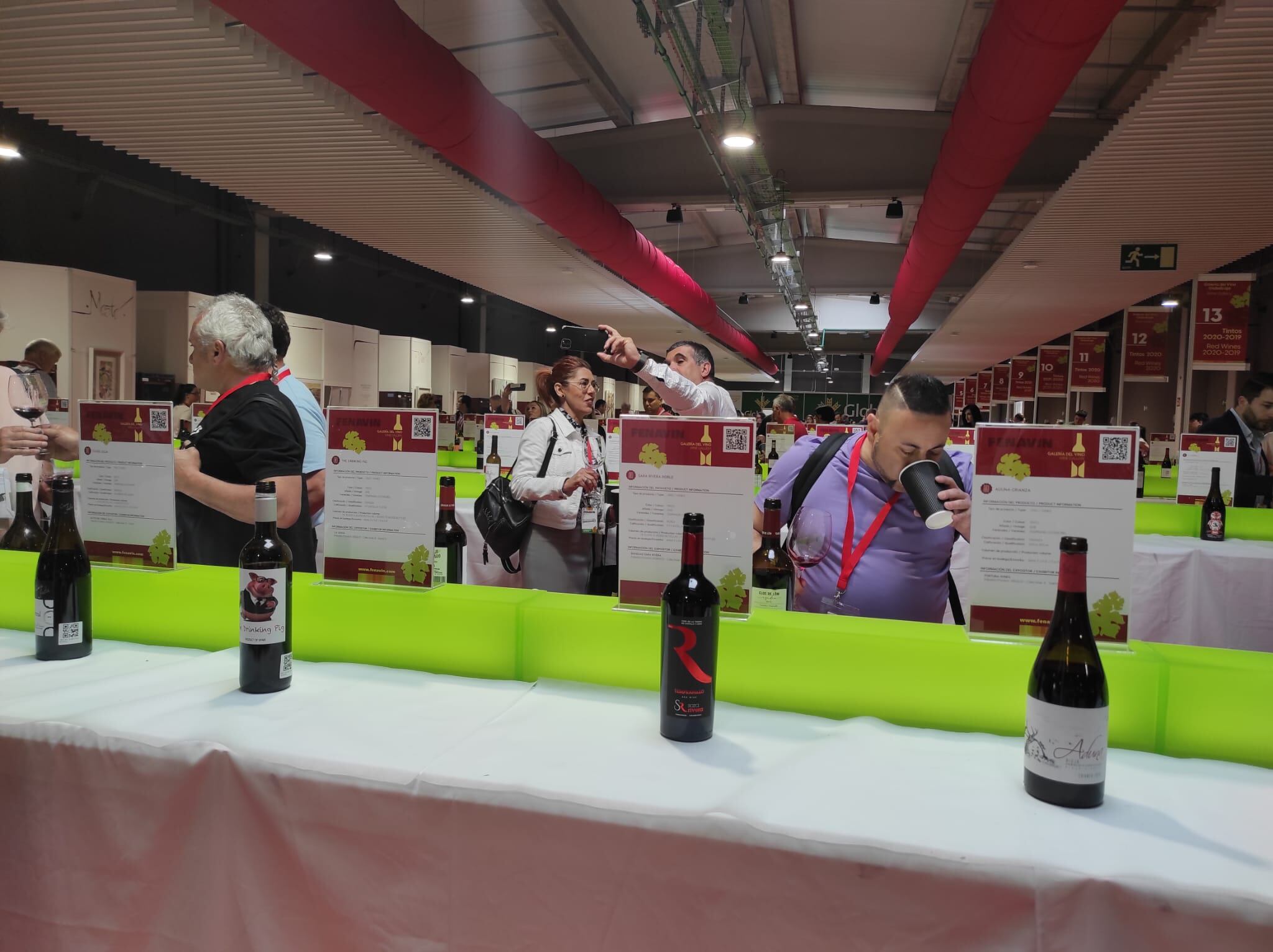 Galería del vino en Fenavin