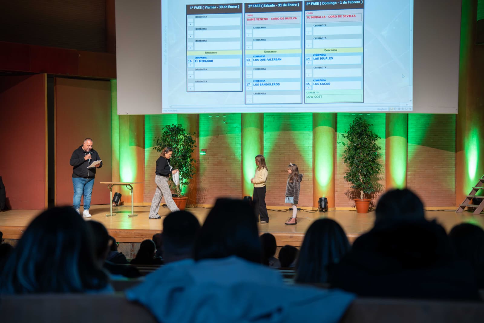 Sorteo para el orden de actuación del Concurso de Agrupaciones del Carnaval Romano