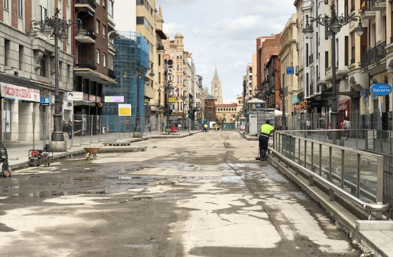 Las obras de Ordoño II se prolongan desde enero