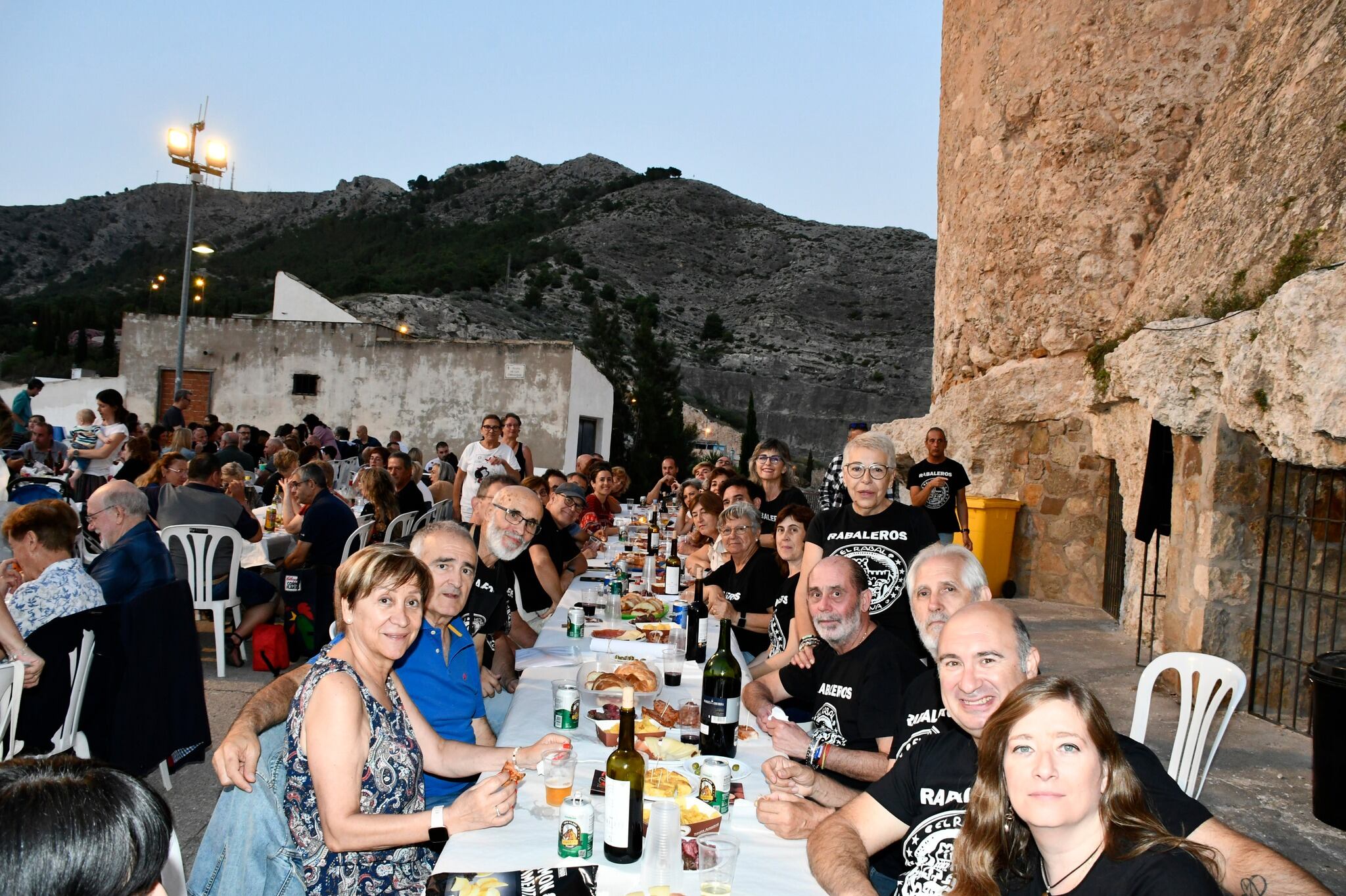 Cena en el castillo