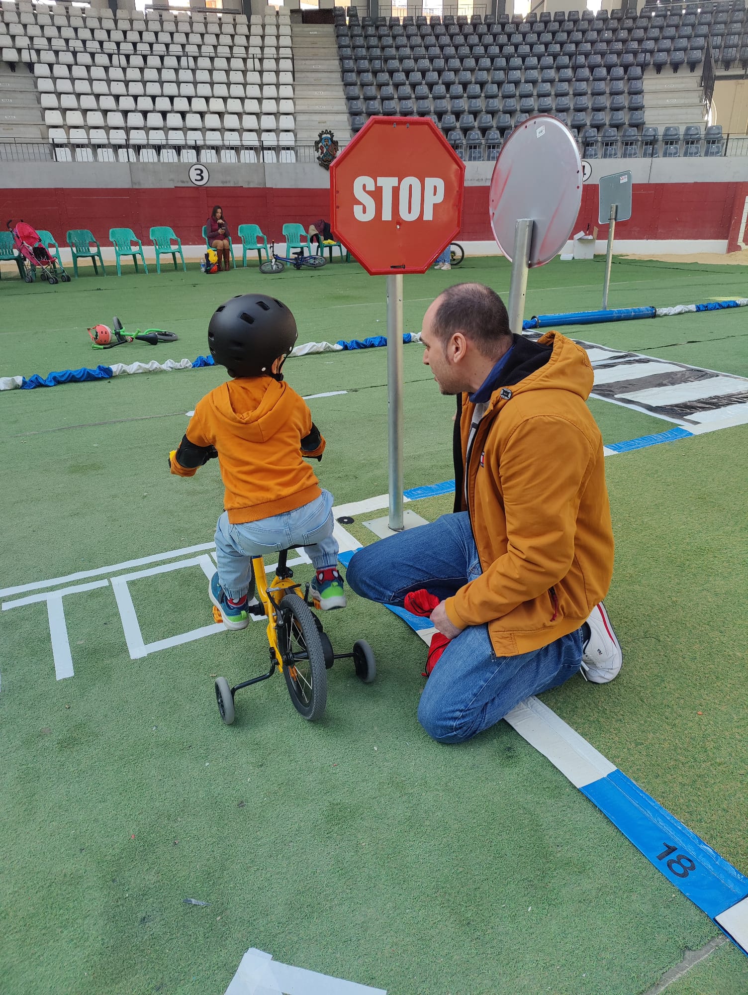 Educación vial en la Plaza
