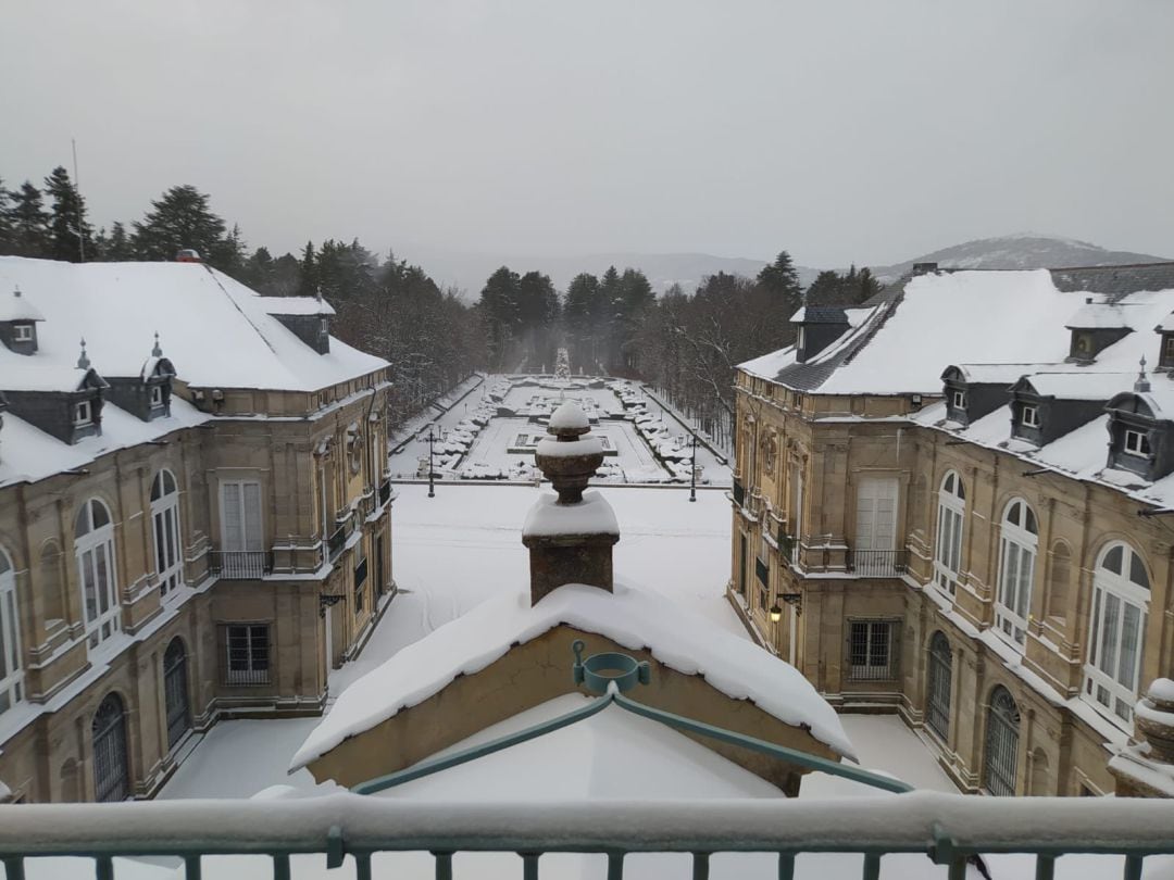 Vista de los Jardines del Palacio de La Granja