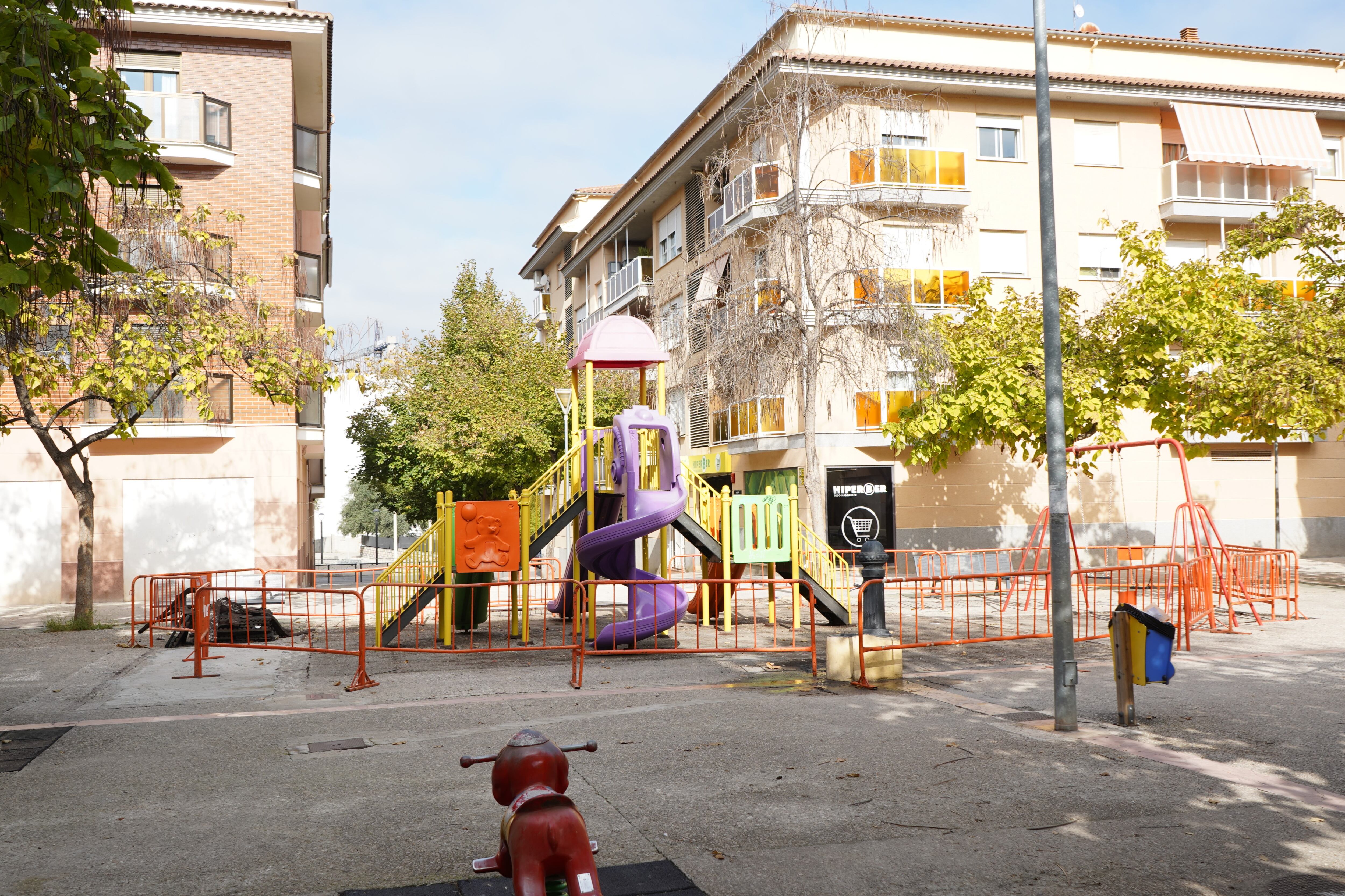 Trabajos en los parques. Fuente: Ajuntament de Xàtiva