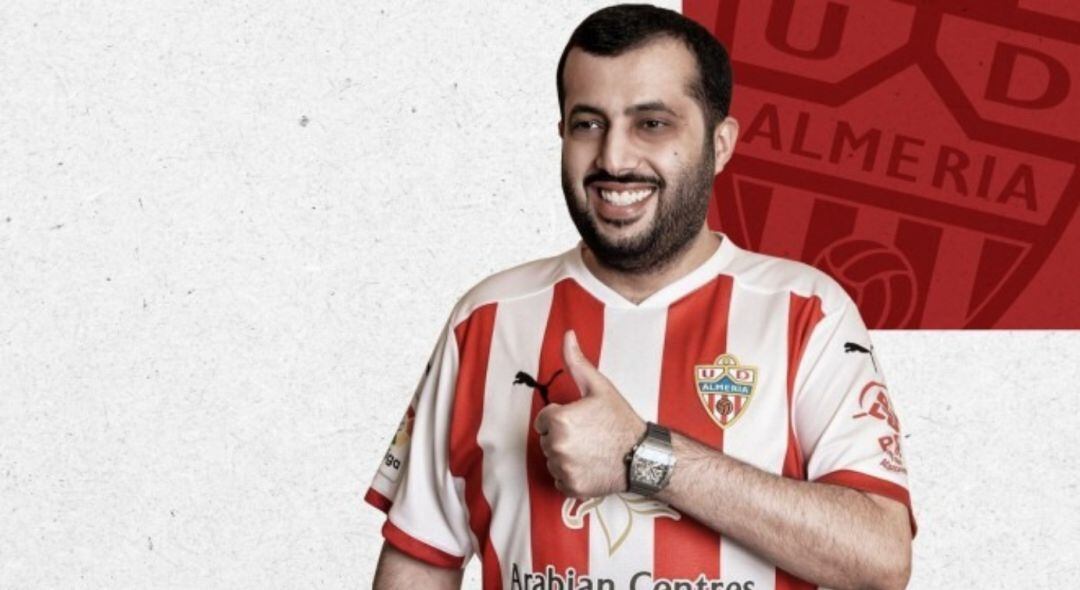 Turki Al-Sheikh, dueño de la UD Almería. 