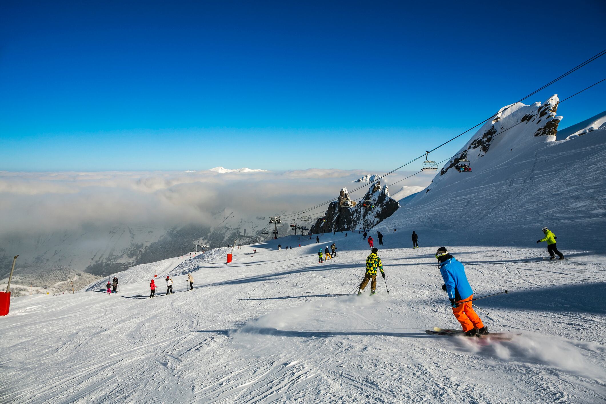 La estación de esquí de Gourette, en el valle de Ossau.