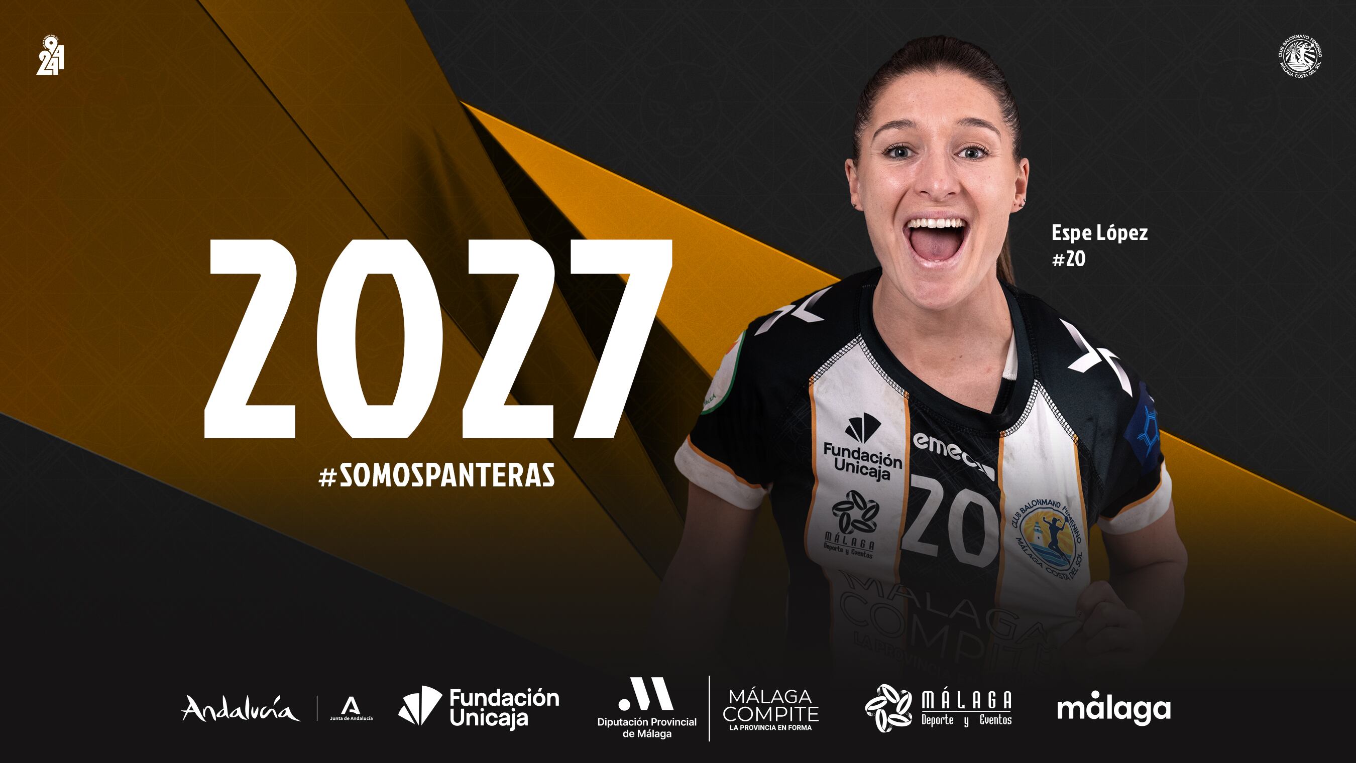 La jugadora Espe López, seguirá dos temporadas más en el Costa del Sol