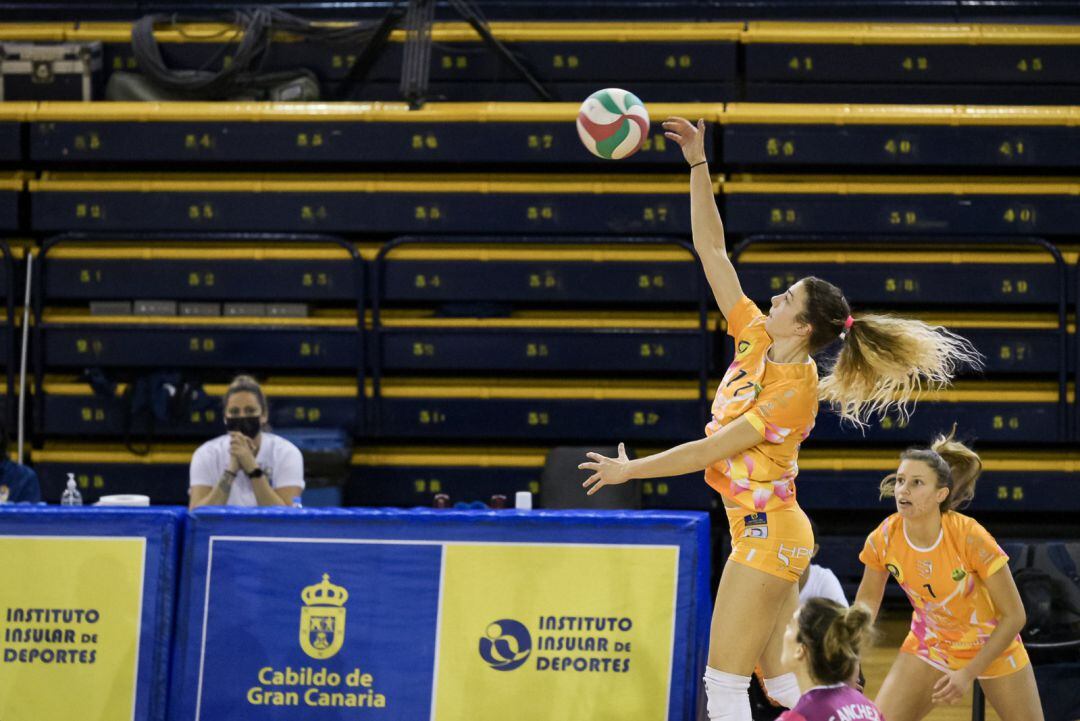 Las campeoneas de la Liga femenina de voleibol.