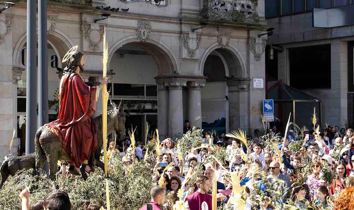 Procesión de la Borriquita en Vigo