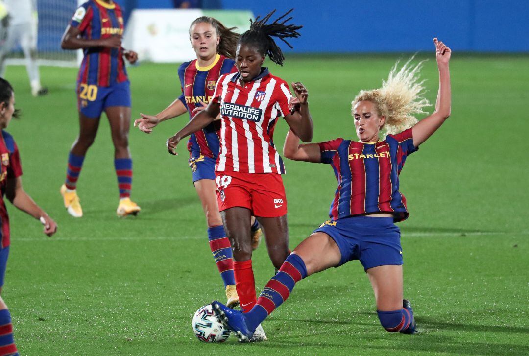 Un Barça-Atlético de fútbol femenino