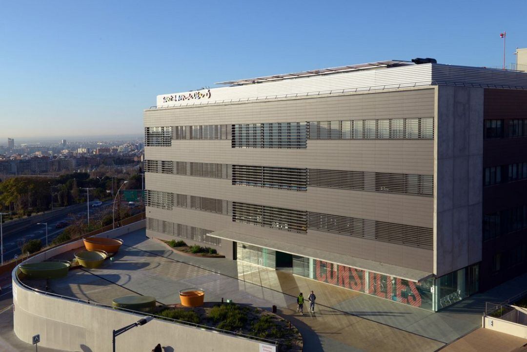 L'Hospital de Sant Joan de Déu de Barcelona, on està ingressat el petit
