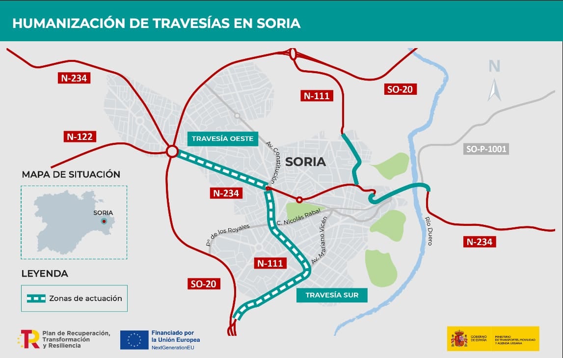 Proyecto de las travesías de Soria