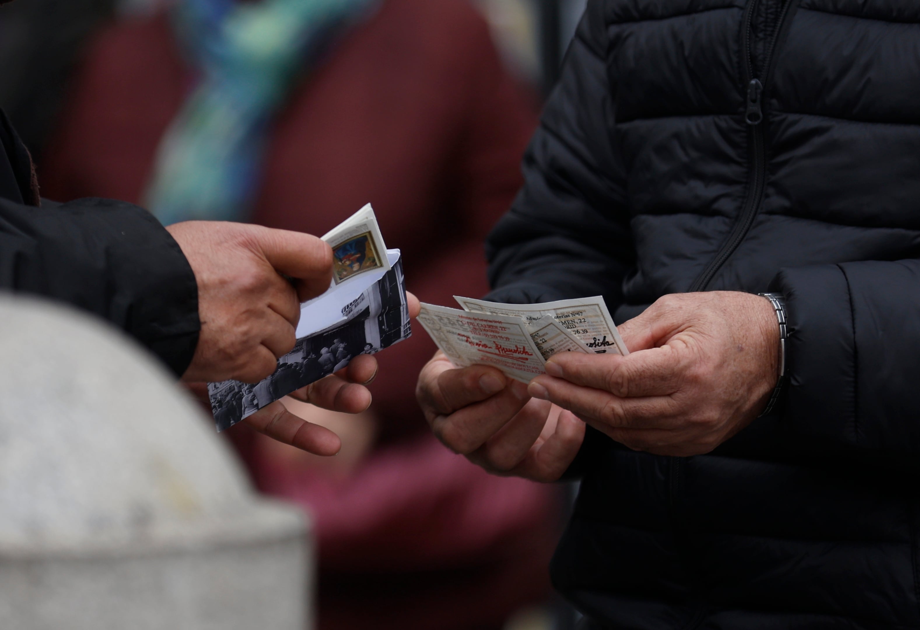 Boletos de Lotería de Navidad. (Photo By Eduardo Parra/Europa Press via Getty Images)