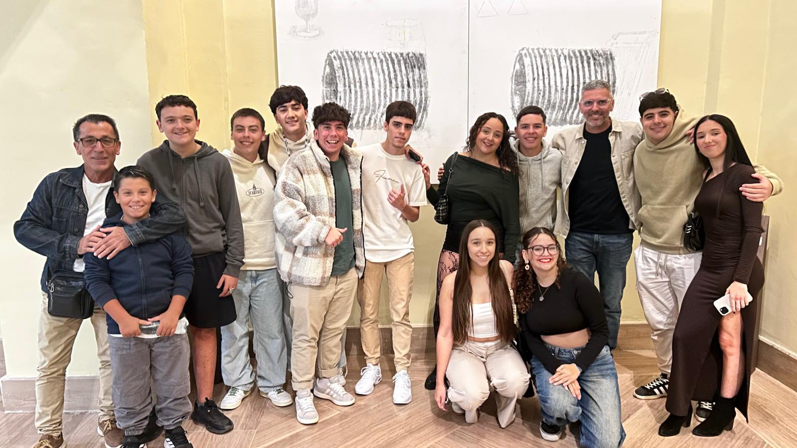 La chirigota juvenil 'Los Lamine Yamal de Santa María del Mar'