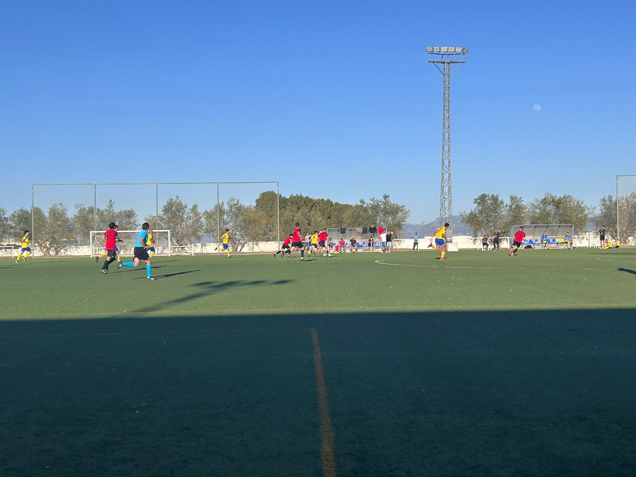 Imatge de l'encontre entre Aielo i Agullent