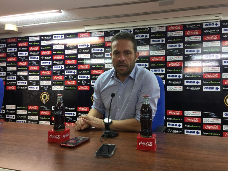 Luis García Tevenet, entrenador del Hércules CF