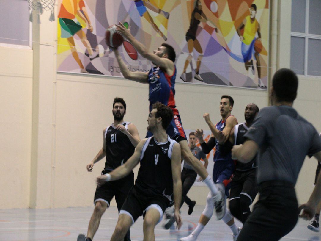 Intento de canasta del Aloe Plus Lanzarote Conejeros.