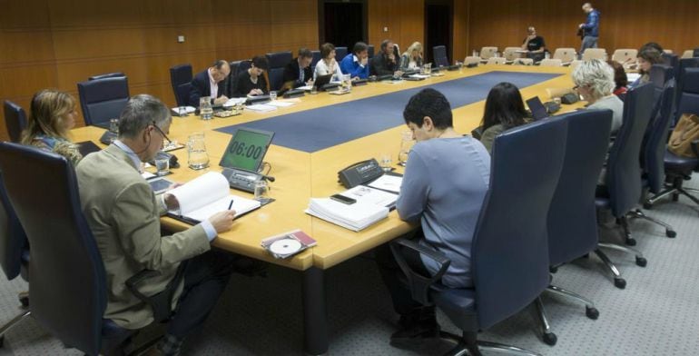 Un momento del debate en Comisión que ha dado luz verde al dictamen de la ley