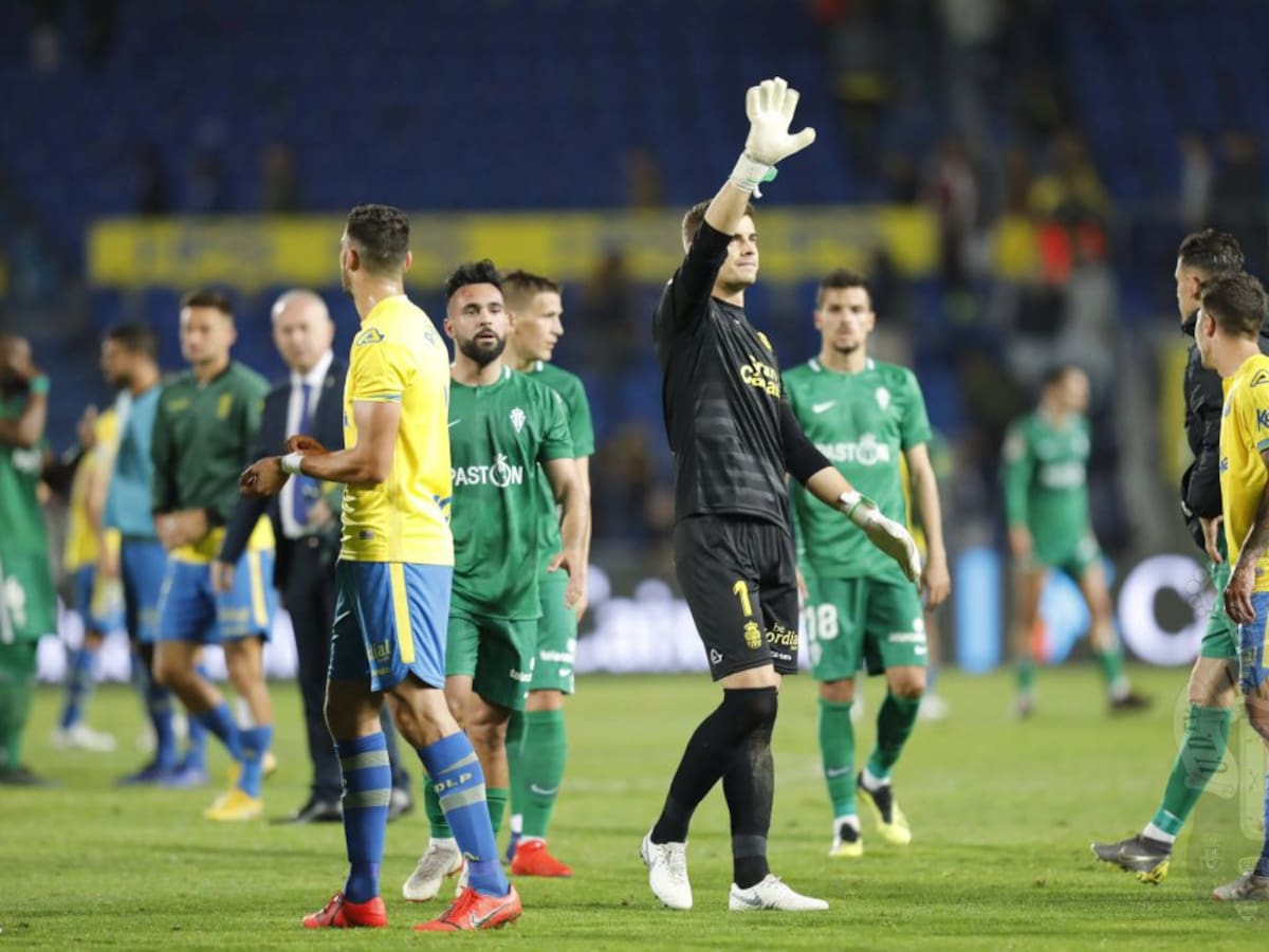 1-0. Las Palmas sobrevive con el gol de Ruiz de Galarreta frente al Sporting