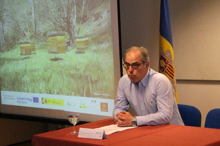 Xavier Coma, president de l'Associació de Pagesos i Ramaders d'Andorra