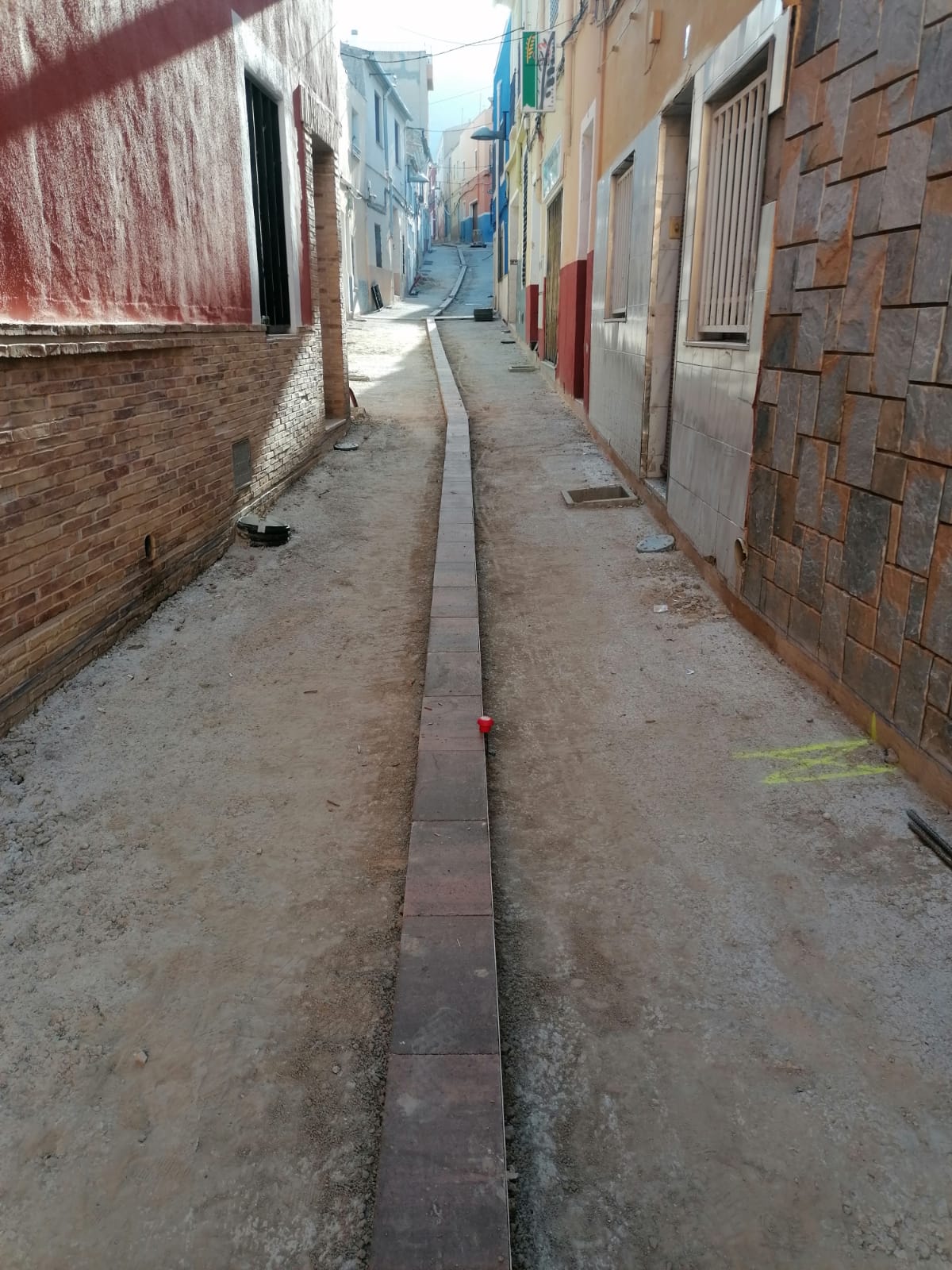 Calle Maestro Moltó, en obras