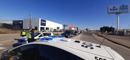 La Policía controla en las entradas a Ciudad Real la movilidad