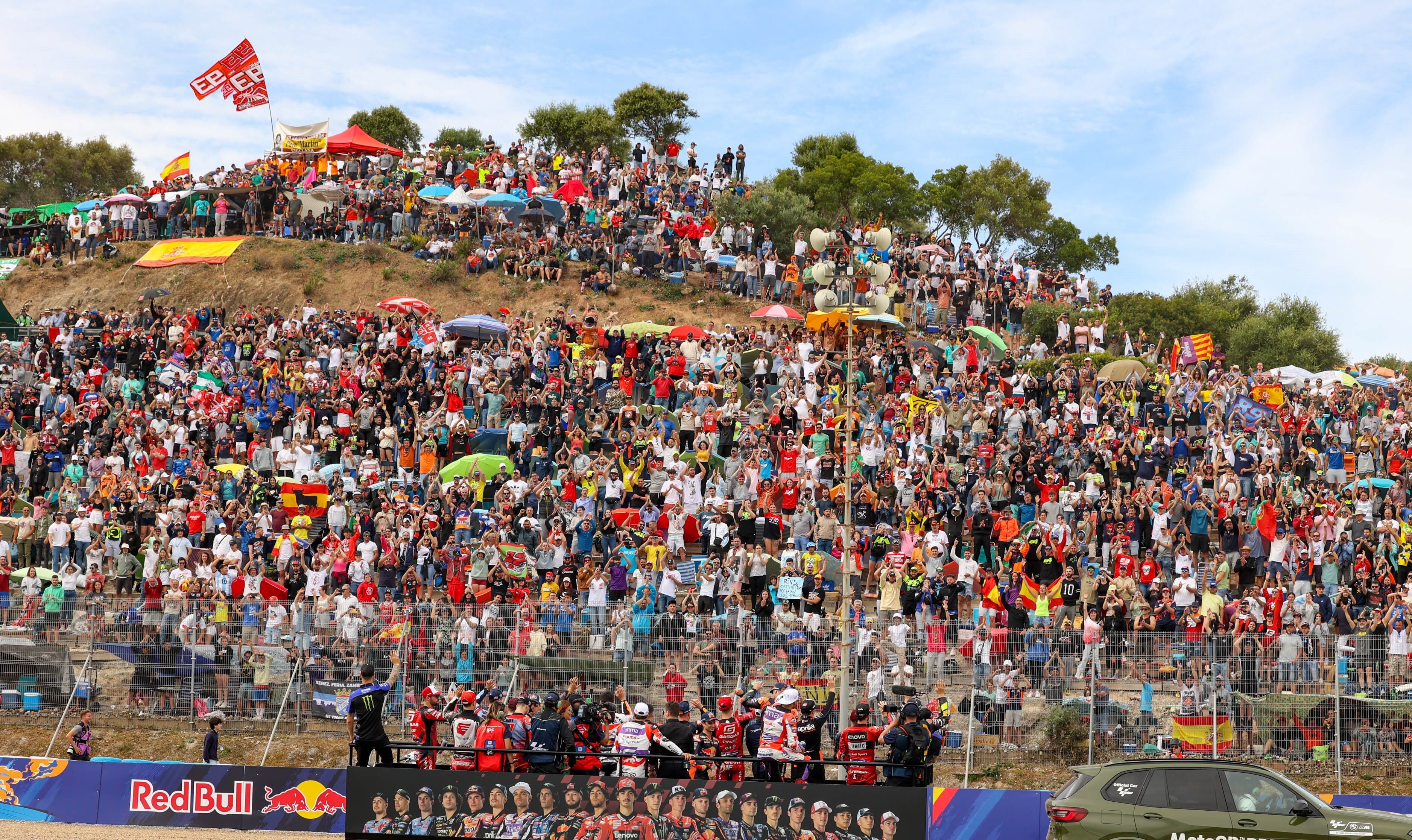 Ambiente en las gradas del Circuito de Jerez