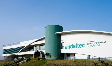 Sede de la Fundación Andaltec, centro tecnológico del Plástico, en Martos.