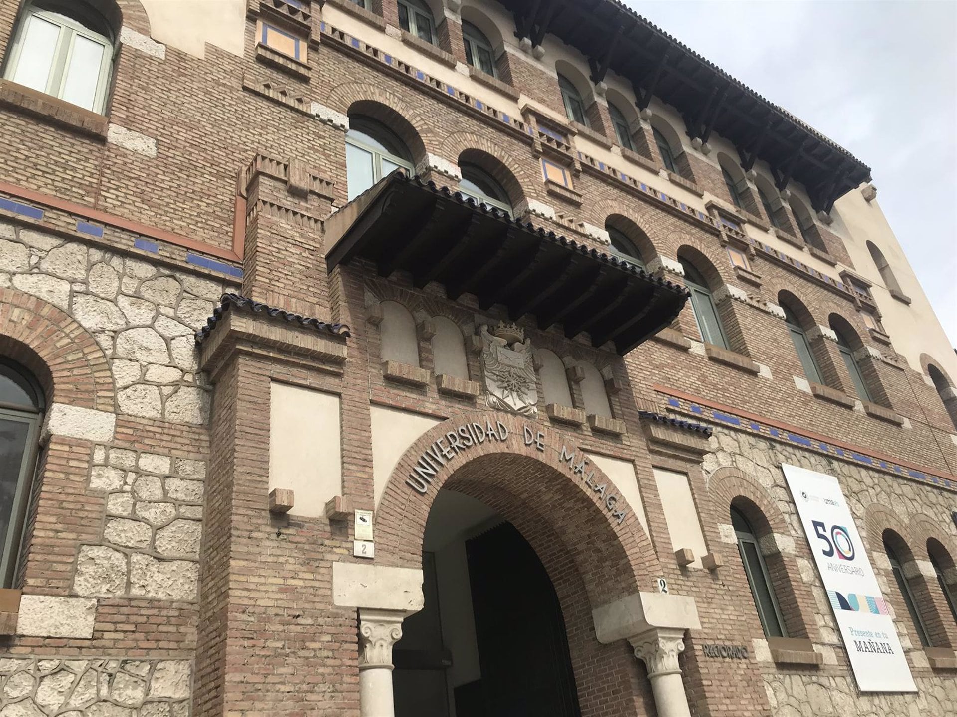 Edificio del rectorado de la Universidad de Málaga