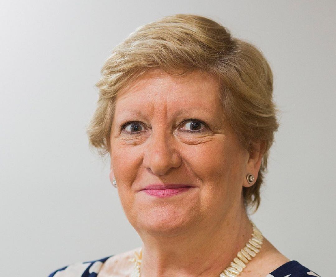 La presidenta del Colegio de Médicos de Zaragoza, Concha Ferrer