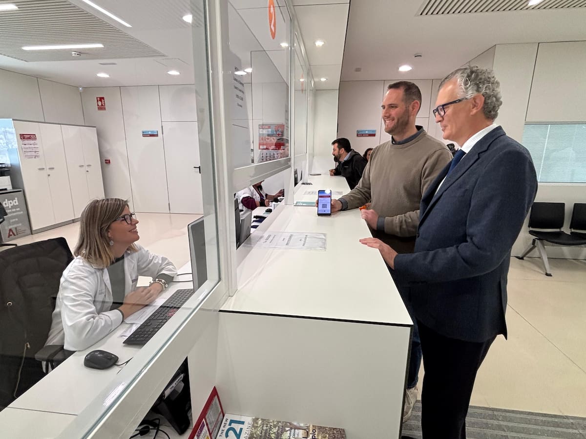 La tarjeta sanitaria virtual ya está disponible para todos los pacientes del Servicio Murciano de Salud