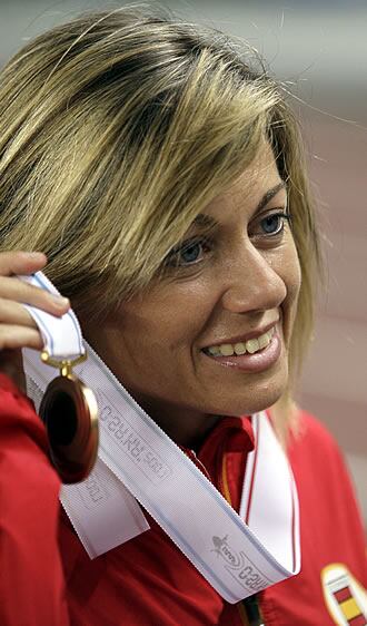 TERCERA MEDALLA ESPAÑOLA. María Vasco logra un valioso podio para el deporte español.